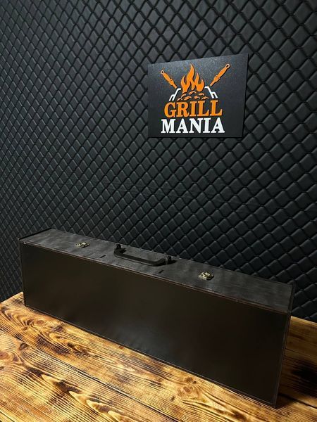 Набір шампурів у кейсі з фанери "BOX - 9" Вох-9 фото